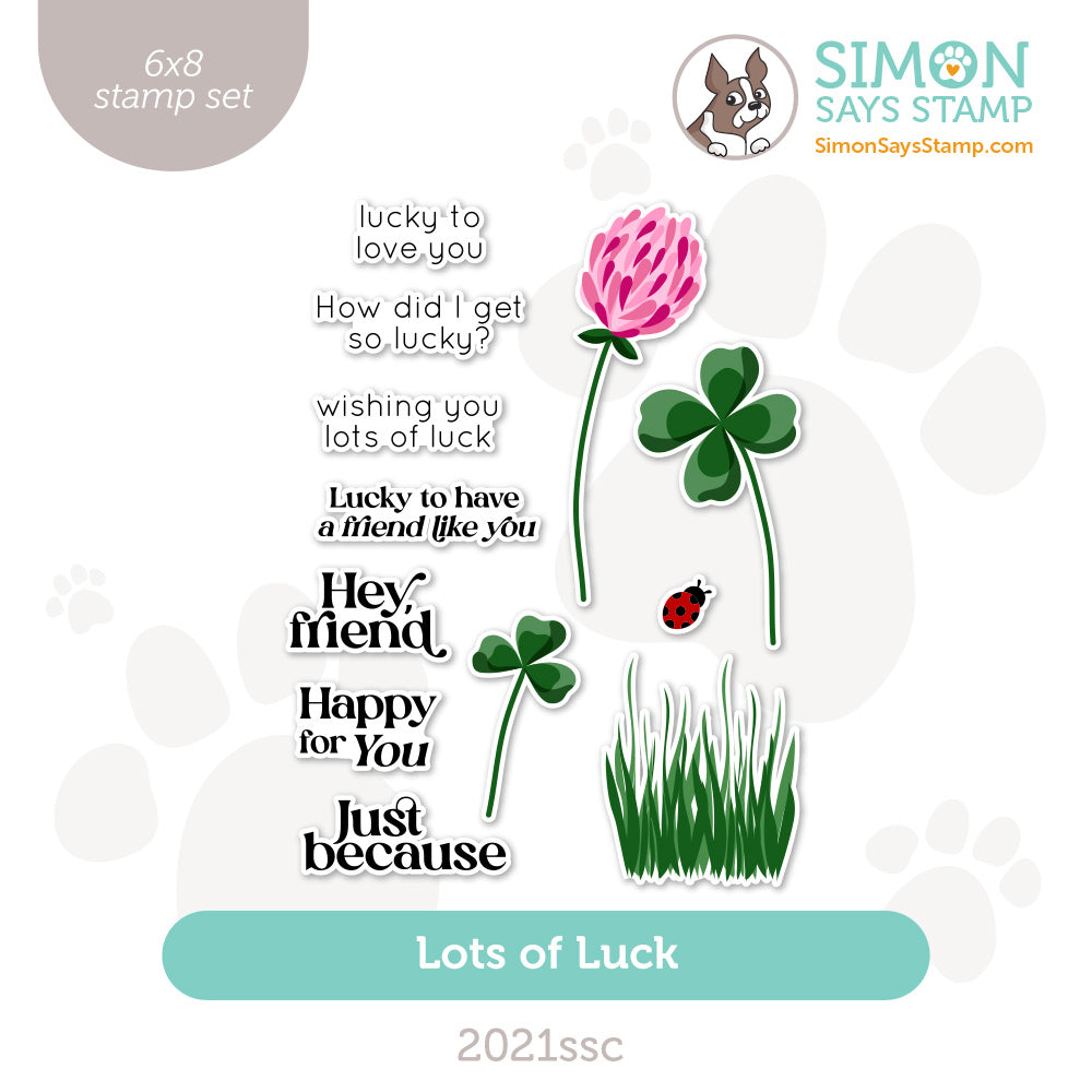 Simon Says Clear Stamps Lots of Luck 2021ssc Splendor