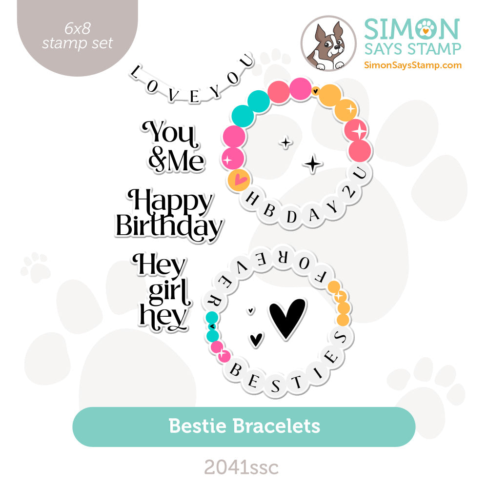 Simon Says Clear Stamps Bestie Bracelets 2041ssc Be Bold