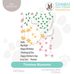 Simon Says Clear Stamps Timeless Blossoms 2213ssc You Are My Favorite