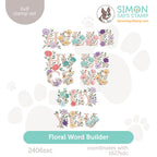 Simon Says Clear Stamps Floral Word Builder 2406ssc Always There