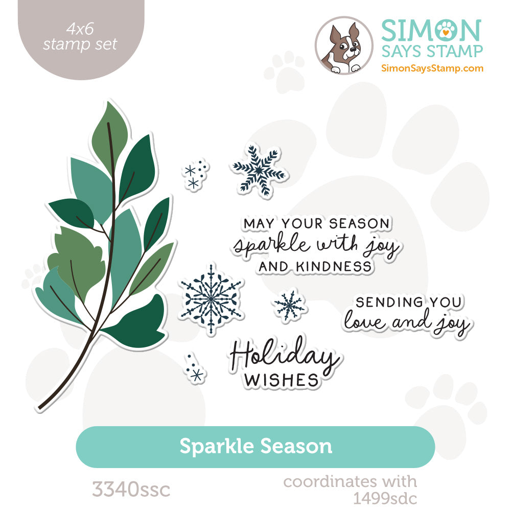 Simon Says Clear Stamps Sparkle Season 3340ssc