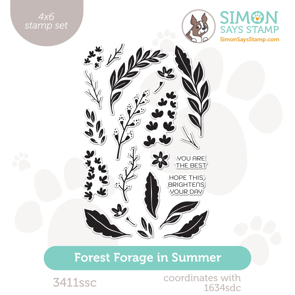 Simon Says Clear Stamps Forest Forage In Summer 3411ssc Every Happiness