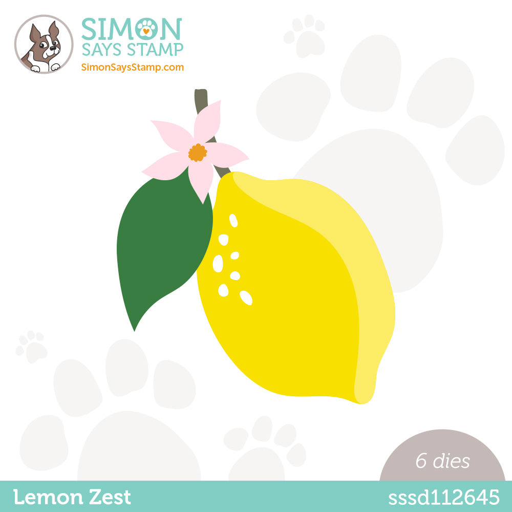 Simon Says Stamp LEMON ZEST Wafer Dies sssd112645