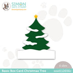 Simon Says Stamp BASIC BOX CARD CHRISTMAS TREE Wafer Dies sssd112656c *