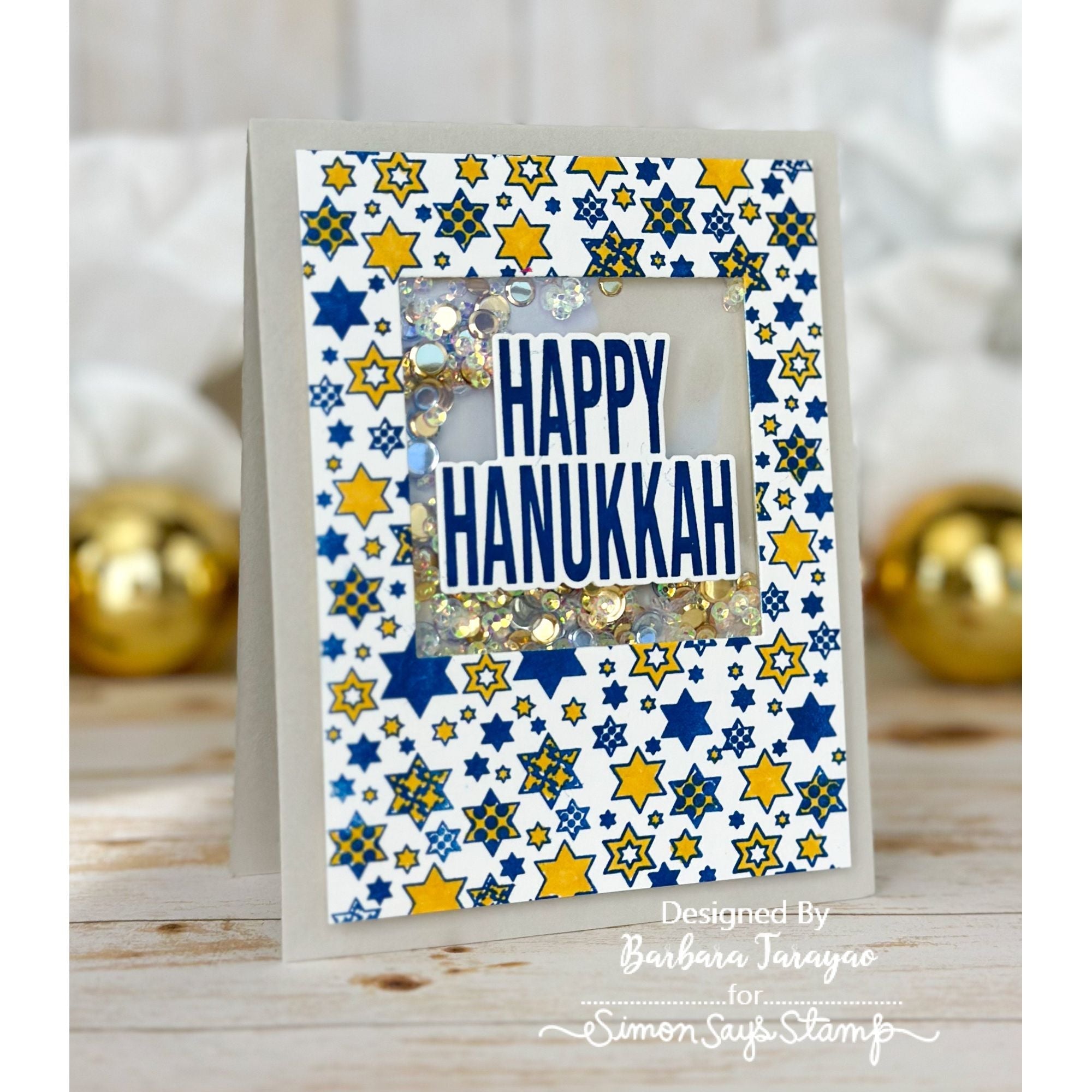 Simon Says Clear Stamps A Latke Love sss202777c All The Joy Hanukkah Card