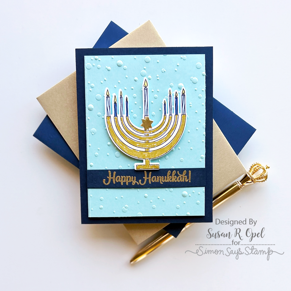 Simon Says Clear Stamps A Latke Love sss202777c All The Joy Hanukkah Card
