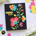 Alex Syberia Designs Mysterious Petals Die Set asd-d-156 thankfujl