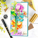 Alex Syberia Designs Avian Allure Clear Stamp Set asd-sta-161 love