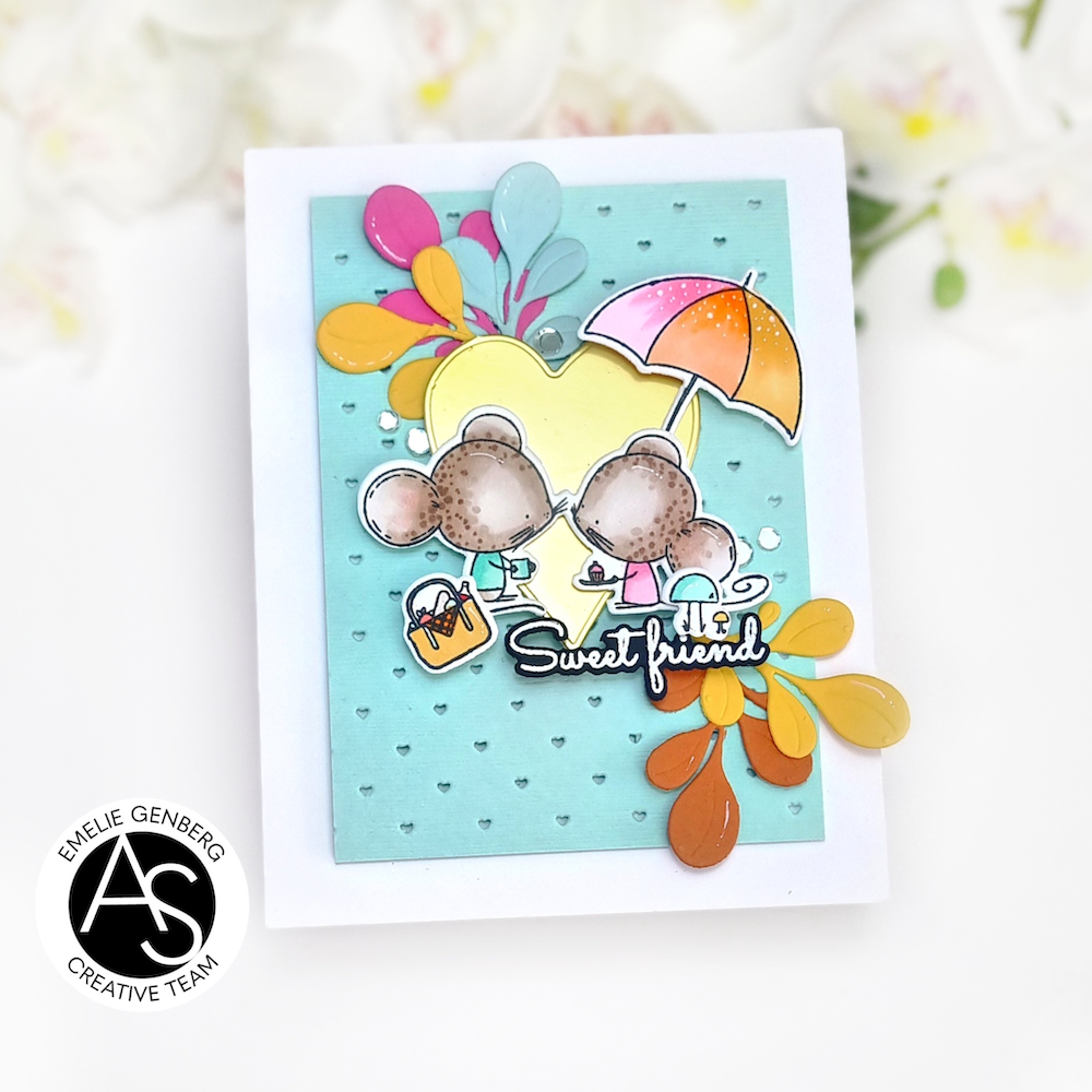 Alex Syberia Designs Sweet Friend Die Set asd-cd-158 rain