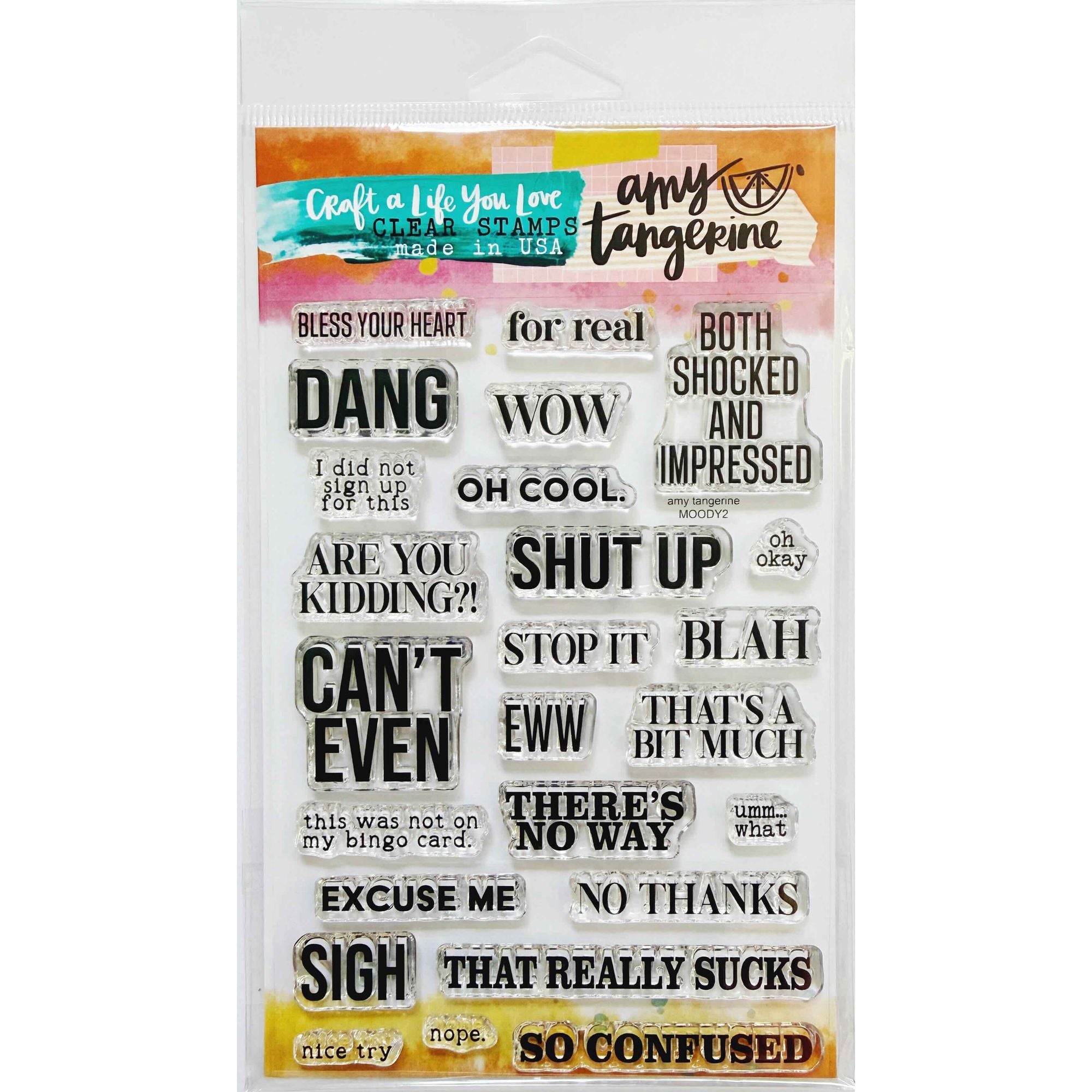 Amy Tangerine Moody 2 Stamps