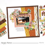 Simple Stories Trail Mix Washi Tape 20326 Glamping Adventure Layout