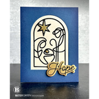 Simon Says Stamp A Child Is Born Wafer Dies 1489sd And Everything Nice Christmas Card