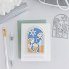 Simon Says Stamp A Child Is Born Wafer Dies 1489sd And Everything Nice Christmas Card | color-code:ALT02