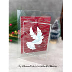 Simon Says Stamp A7 Clear Acetate Cards ssp1036 Sweet Wishes Christmas Card