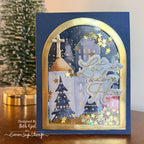 Simon Says Stamp Let Us Adore Him Wafer Dies 1520sd Christmas Card | color-code:ALT06