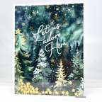 Simon Says Stamp Let Us Adore Him Wafer Dies 1520sd Christmas Card | color-code:ALT02