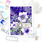 CZ Design Adore Wafer Dies czd250 DieCember Adore Card | color-code:ALT01