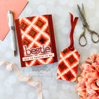 Simon Says Clear Stamps Airy Greetings 3034ssc Be Bold Bestie Card and Bookmark | color-code:ALT01