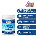 Aleene's Glitter Snow Paint sp408 features and benefits