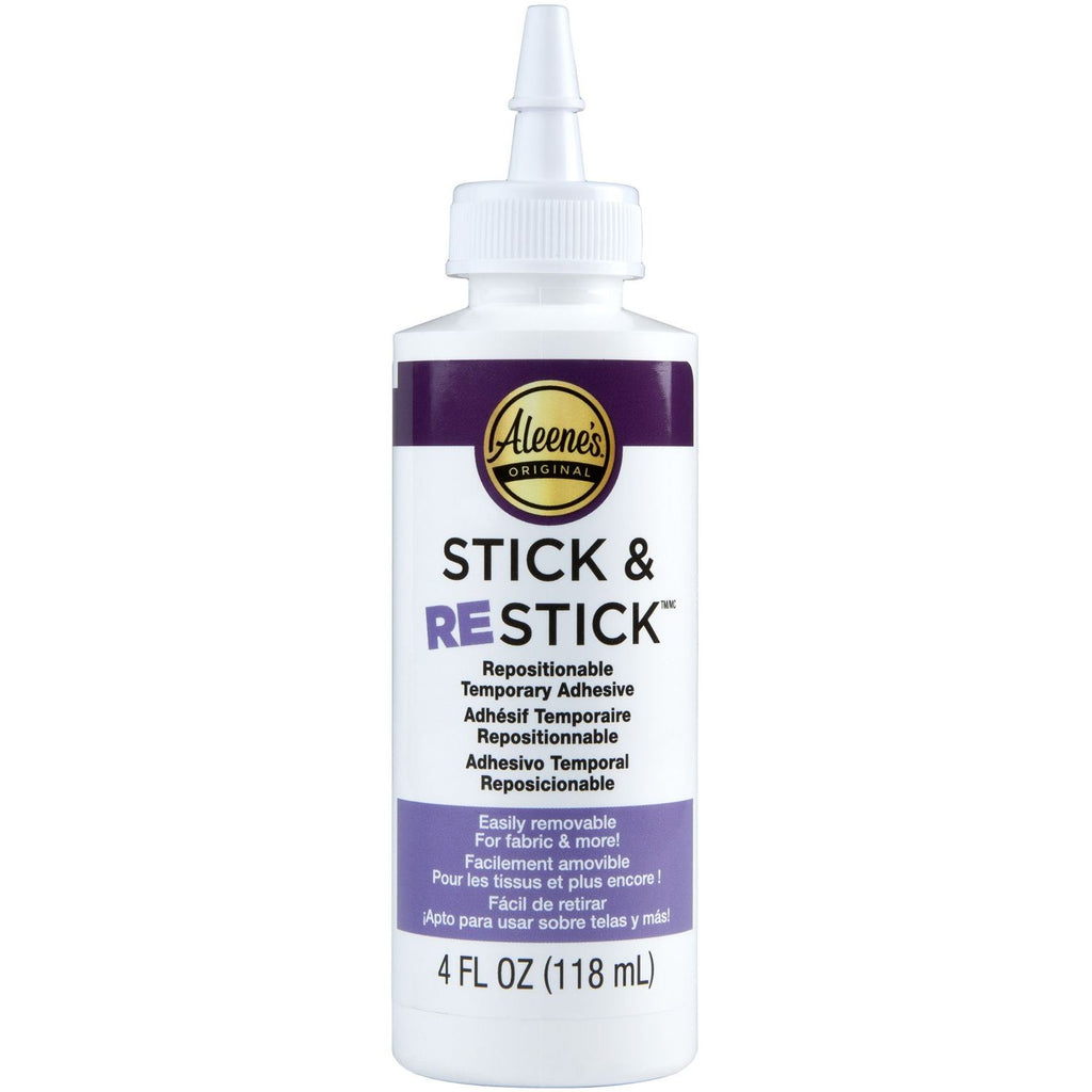 Aleene's Stick and Restick Adhesive 4 Ounces 628503