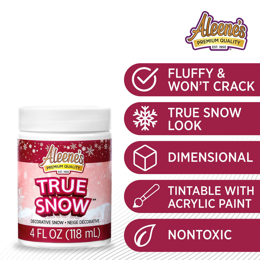 Aleene's True Snow Paint sp407 features and benefits