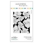 Alex Syberia Designs Abstract Floral Background Press Plate Set asd-pp-5