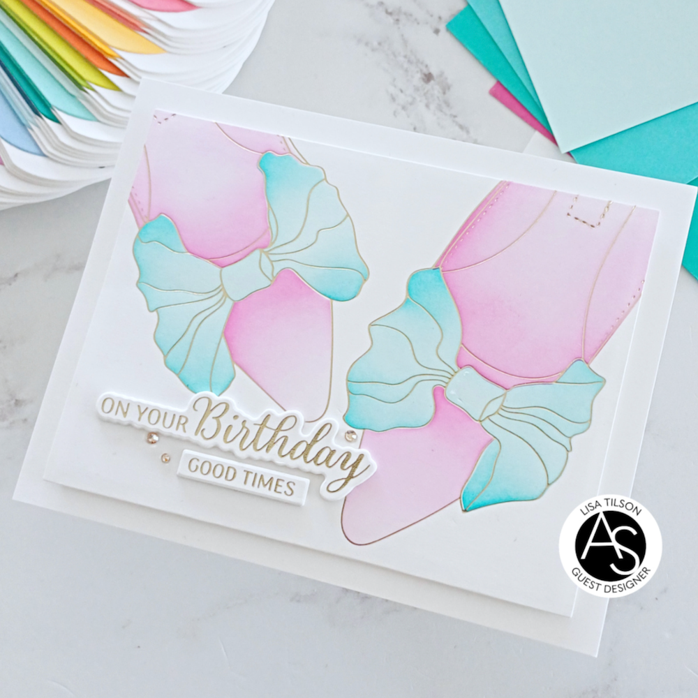 Alex Syberia Designs Bow Shoes Stencil Set asd-ste-pp-15 good