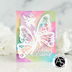Alex Syberia Designs Butterfly Bliss Die Set asd-d-196 friend