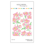 Alex Syberia Designs Charming Floral Background Stencil Set asd-ste-pp-2