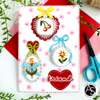 Alex Syberia Designs Charming Medallions Die Set asd-d-220 friend