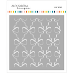 Alex Syberia Designs Chic Bows Stencil Set asd-ste-200