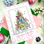 Alex Syberia Designs Chic Bows Stencil Set asd-ste-200 pink