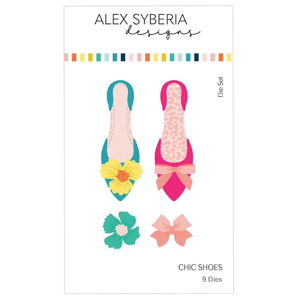 Alex Syberia Designs Chic Shoes Die Set asd-d-197