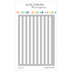 Alex Syberia Designs Classic Stripes Stencil asd-ste-222