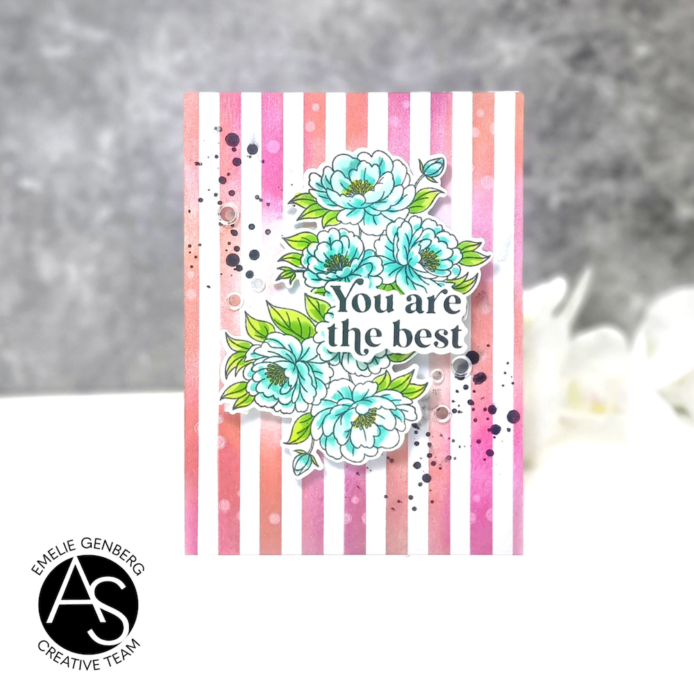 Alex Syberia Designs Classic Stripes Stencil asd-ste-222 best