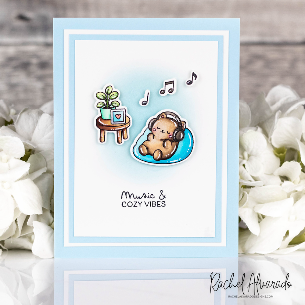 Alex Syberia Designs Cozy Tea Time Clear Stamp Set asd-sta-242 music