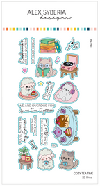 Alex Syberia Designs Cozy Tea Time Die Set asd-cd-242
