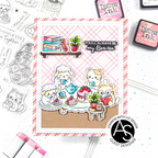 Alex Syberia Designs Cozy Tea Time Die Set asd-cd-242 besties