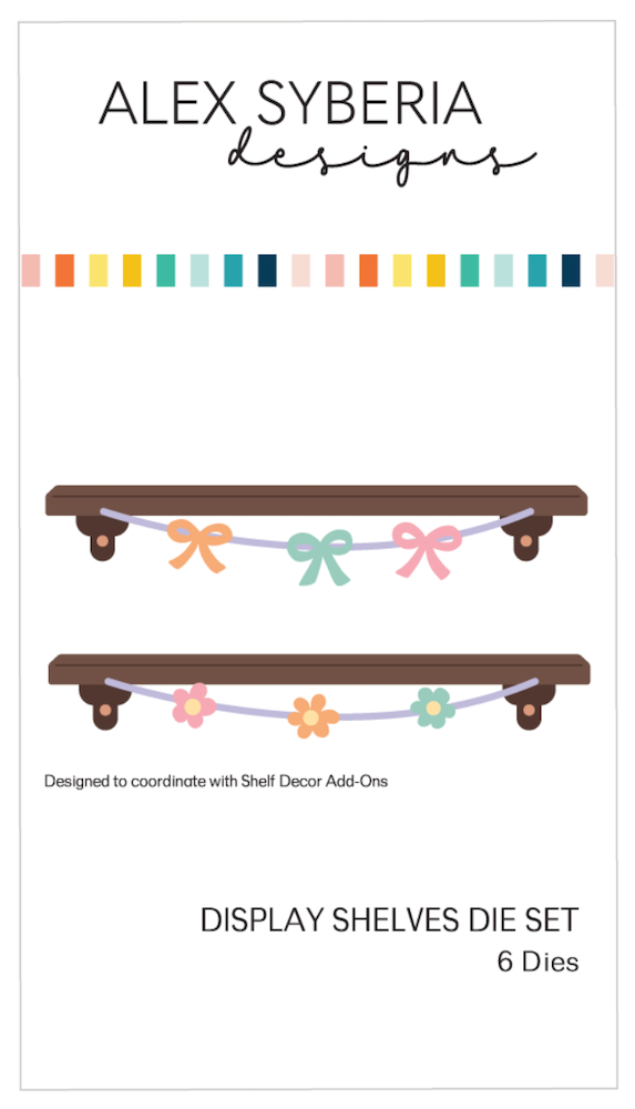 Alex Syberia Designs Display Shelves Die Set asd-d-234