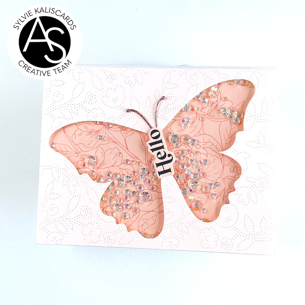Alex Syberia Designs Essential Sentiments Press Plate and Die Set asd-pp-6 hello 
