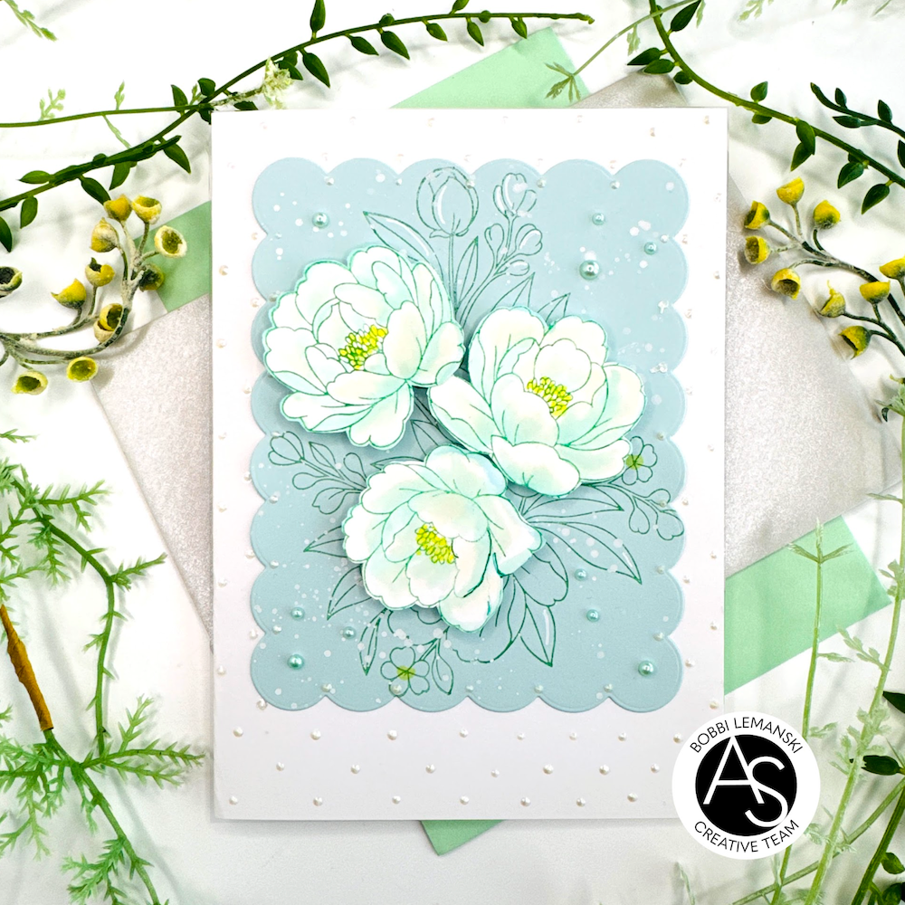 Alex Syberia Designs Floral Trio Die Set asd-d-224 bobbi