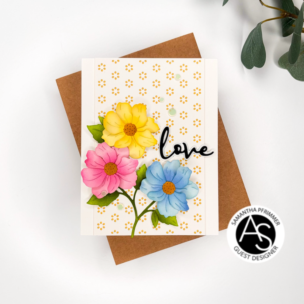 Alex Syberia Designs Floral Trio Die Set asd-d-224 flower