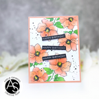 Alex Syberia Designs Floral Trio Press Plate asd-pp-14 birthday
