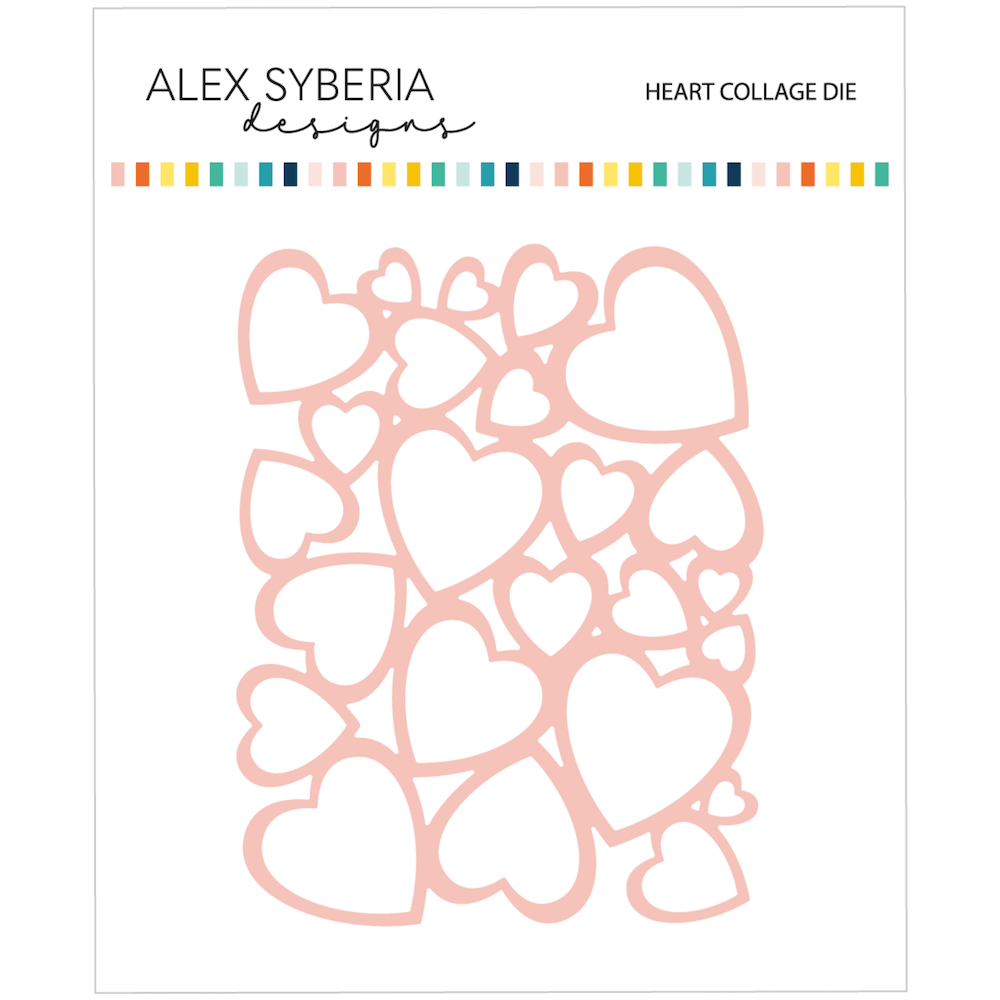 Alex Syberia Designs Heart Collage Die Set asd-d-185