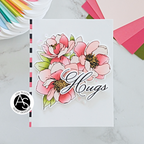 Alex Syberia Designs Hugs in Bloom Press Plate and Die Set asd-pp-13 pink