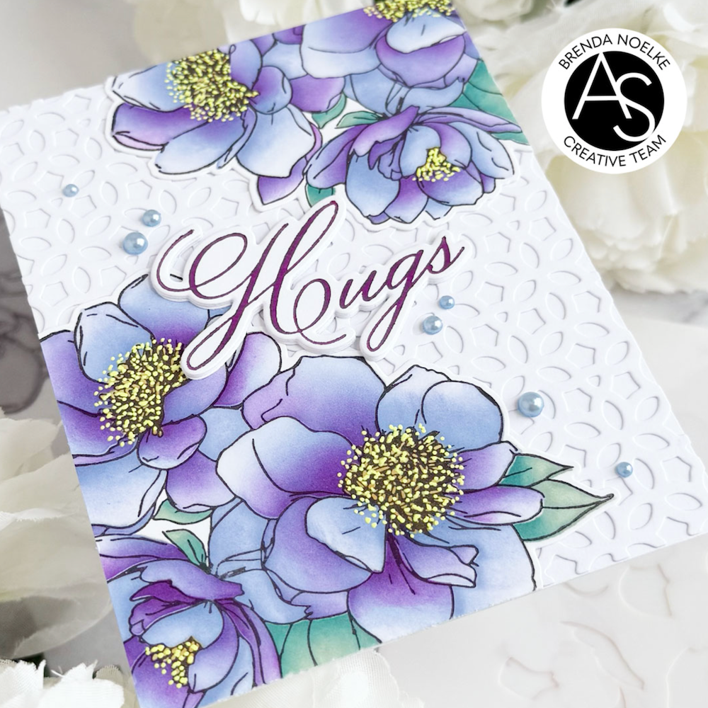 Alex Syberia Designs Hugs in Bloom Stencil Set asd-ste-pp-13 hugs
