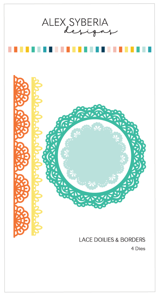 Alex Syberia Designs Lace Doilies & Borders Die Set asd-d-238