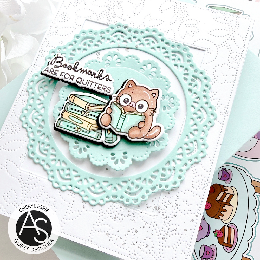 Alex Syberia Designs Lace Doilies & Borders Die Set asd-d-238 bookmarks