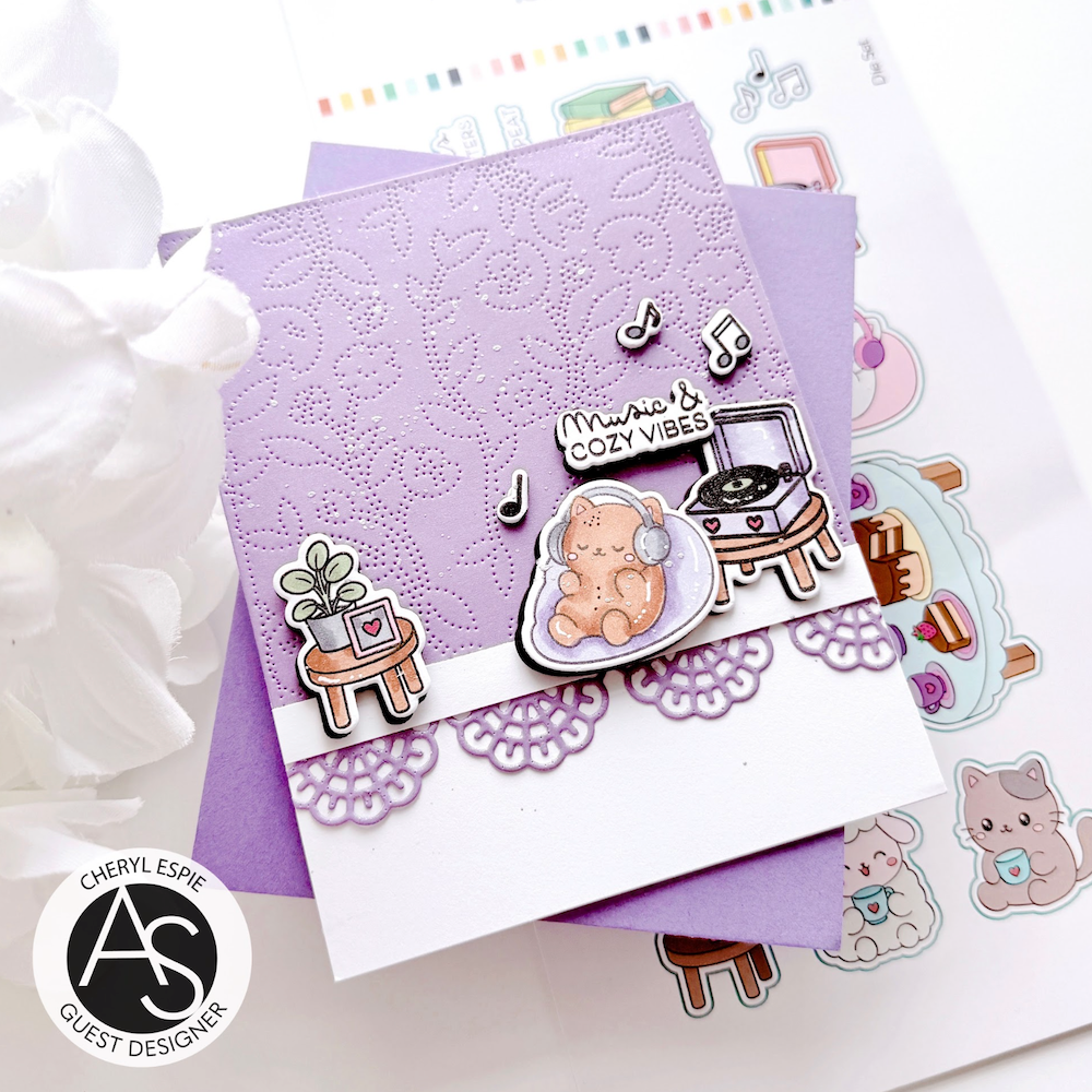 Alex Syberia Designs Lace Doilies & Borders Die Set asd-d-238 music