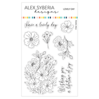 Alex Syberia Designs Lovely Day Clear Stamp Set asd-sta-213